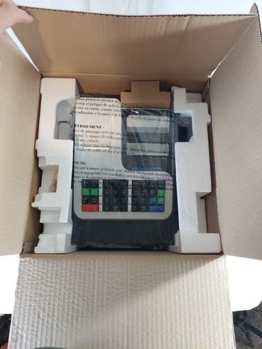Royal 410dx elektronische Registrierkasse, 9-stelliges LCD brandneu versiegelt - Bild 3 von 3