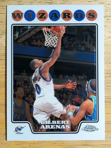 2008-09 Topps cromo #10 Gilbert Arenas - Imagen 1 de 2