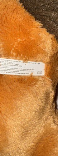 Toys R Us Horse Pony Floppy Plush 45” Stuffed Animal Saddle 2011 Brown Realistic - Picture 9 of 10