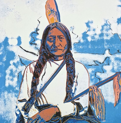 ANDY WARHOL - Toro Sentado - Firmado, edición numerada 10/100,38 x 56 cm - Imagen 2 de 7