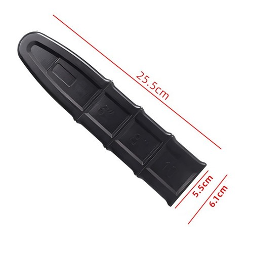 Protective Chainsaw Bar Cover 10inch Plastic Scabbard for Electric Tool Safety - Picture 6 of 9