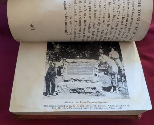 1923 The Youngest Rider * Louise Hauck Story of the Pony Express * First Edition - Picture 18 of 24