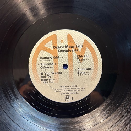 The Ozark Mountain Daredevils SP 4411 Vinyl Record Terre Haute US 1973 - Foto 6 di 12