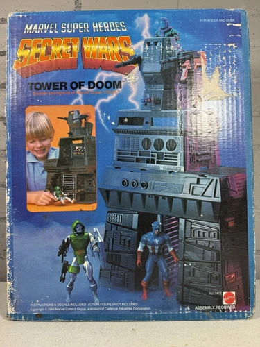 1984 Marvel Secret Wars Tower Of Doom Sealed