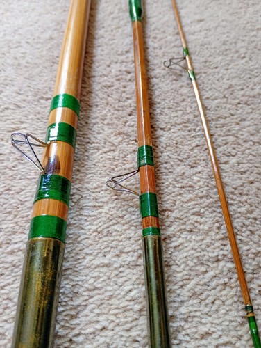 Milward's Floatcraft 12' Whole Cane to Split Cane Tip Fishing Rod Roach Tench - Picture 7 of 15