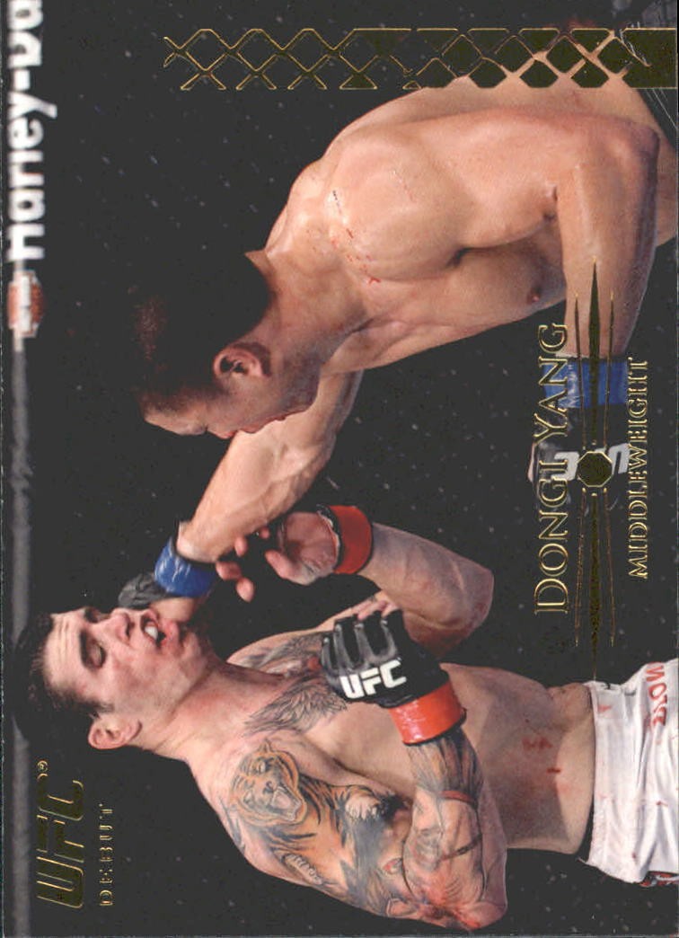 2011 Topps UFC Title Shot Gold #128 Dongi Yang - NM-MT