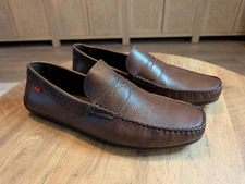 MARC JOSEPH NEW YORK NEBRASKA LOAFER - BROWN NAPA - Men's US 13 NEW