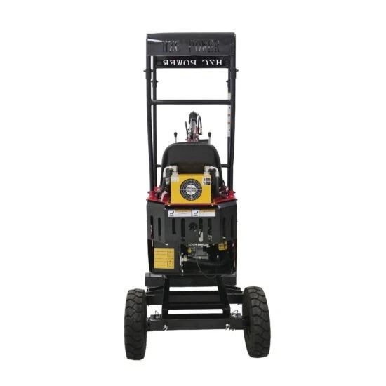 Schreitbagger / 2-Rad-Minibagger mit Benzinmotor (BZR520K) - Bild 4 von 4