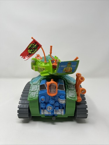 Carro armato tartarughe 1991 quasi completo vintage TMNT Tartarughe Ninja veicolo B3 - Foto 5 di 14
