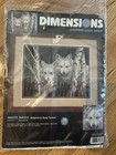New ListingNew Dimensions 35035 White Magic 2 Wolves Counted Cross Stitch