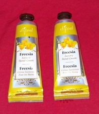 Difeel Luxury Hand Cream 2 Pack Freesia New 1.4oz Each