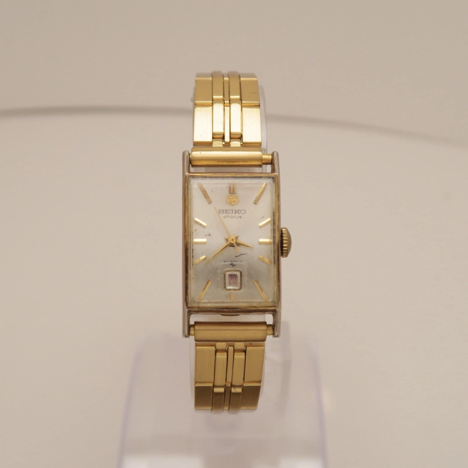 SEIKO Chorus 2118-3201 23J Manual Wind Analog Women Vintage Watch W243 *WORKING