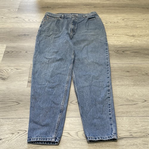 Pantalones de mezclilla vintage años 90 Levis 550 para mujer talla 18 holgados relajados calce cónico - Imagen 3 de 8