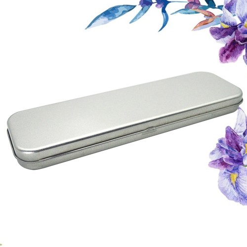 2 Pcs Pencil Case Boys Box Metal Office Boxes for School - Picture 10 of 12