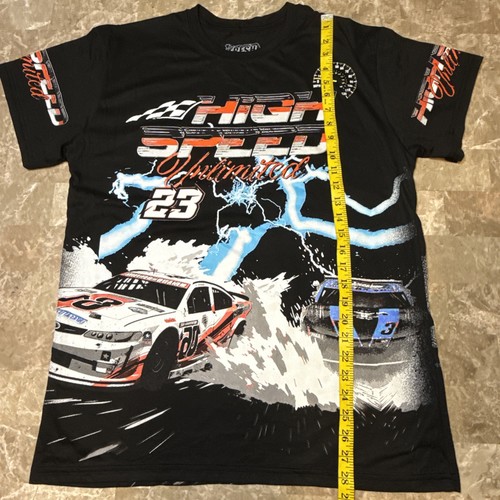 Fresh Laundry High Speed NASCAR Graphic Shirt Size Large L Competitors View - Picture 4 of 7