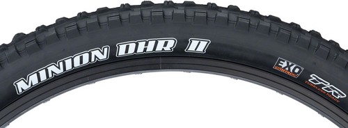 Confezione 2 Pneumatici Maxxis Minion DHR II 26 X 2.3 60TPI Tubeless Pieghevoli Nero - Foto 3 di 3