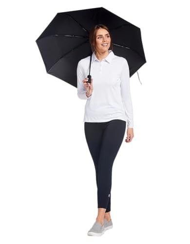 Paraguas compacto protector solar UPF 50+ protección UV, ultraligero y de viaje... - Imagen 1 de 5