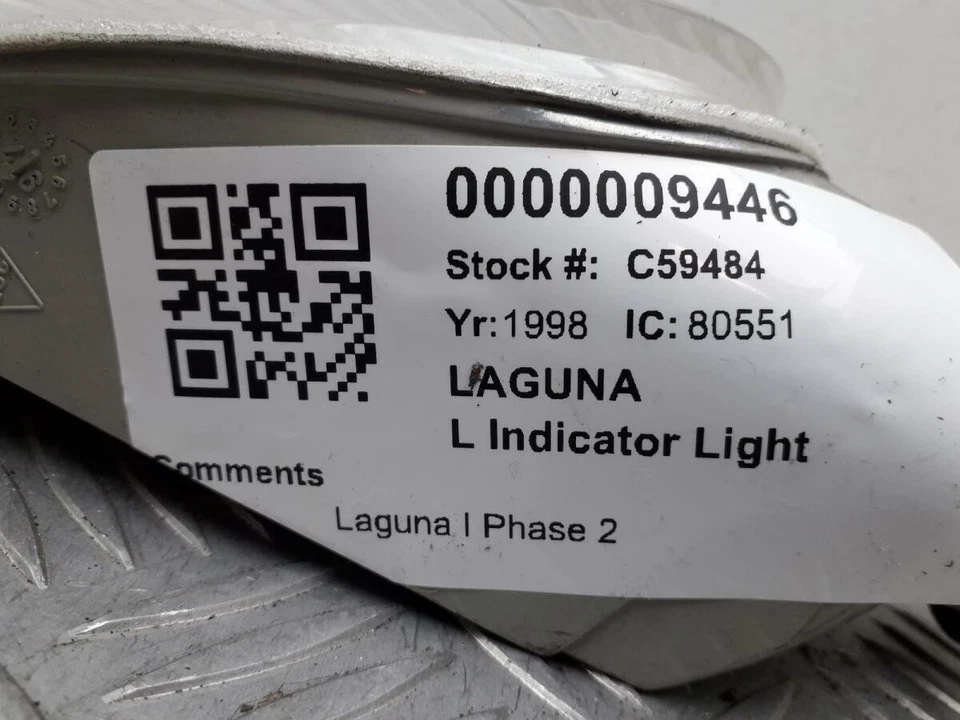RENAULT LAGUNA 1994 NS Luz Indicadora Pasajero Izquierda #6 7711130007 Foto 4 de 4