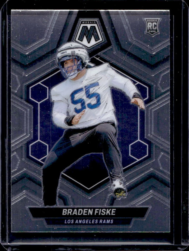 Braden Fiske trading card