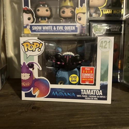 Funko Moana Tamatoa Vinyl Figure - GITD 2018 Summer Convention Limited Edition