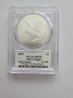 2025 MS70 SILVER EAGLE P MINT GRADED PCGS 1$ DOLLAR 999 AG COIN SIGNED ENGRAVER