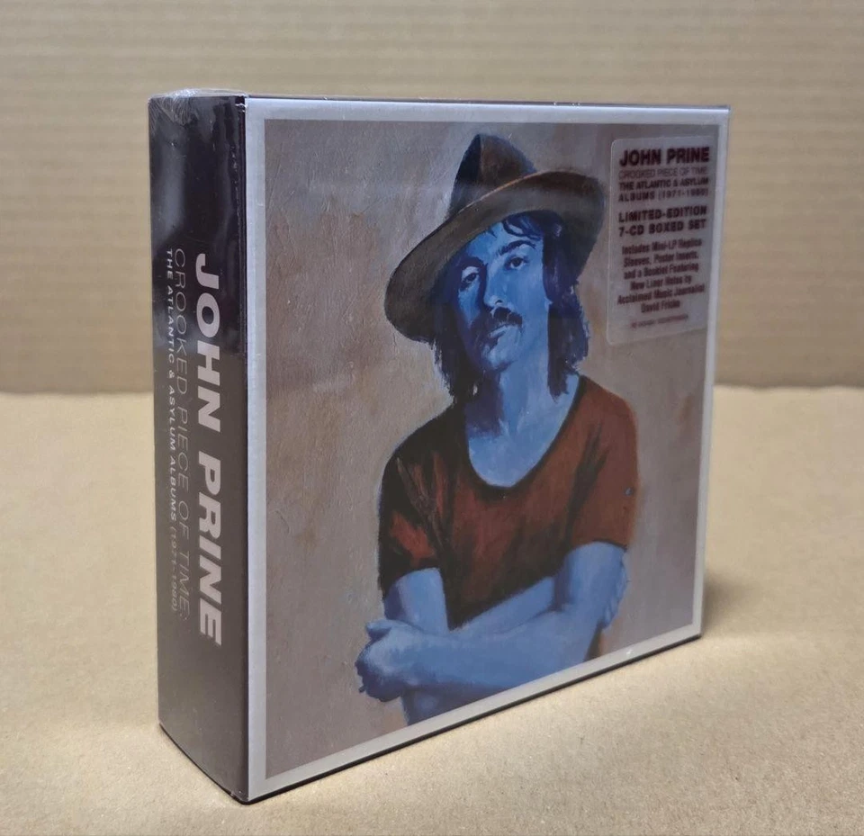 John Prine Crooked Piece Of Time бокс-сет компакт-диск альбом коллекция фолк - Изображение 4 из 4