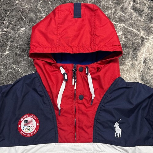 Polo Ralph Lauren Jacket Mens XL 2022 Olympics Team USA Opening Ceremony Anorak - Picture 3 of 7