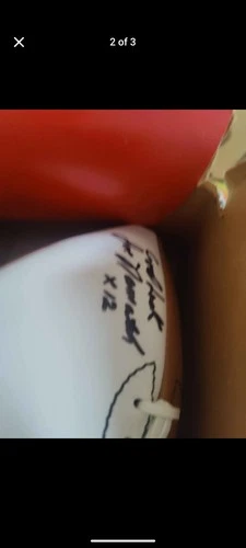 Joe Namath Autographed Football "Good Luck...X12"
