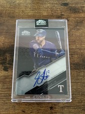 2020 Topps Chrome Black Joey Gallo Autograph Card
