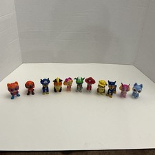 PAW Patrol Toy Figures Mini Vehicles Lot Character Family Play Figures