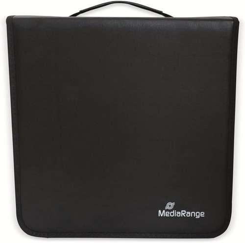 MediaRange Archivierungsmappe für 200 Discs, Kunstleder, schwarz - Photo 3/4
