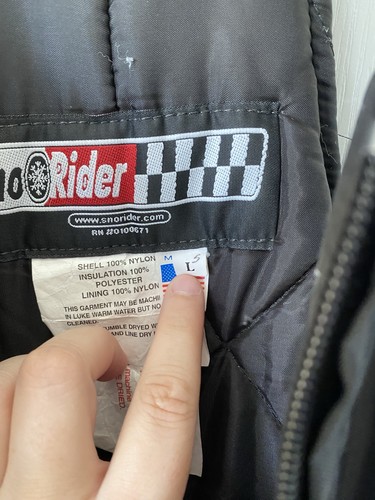 Black Men’s Sno Rider Snow Bibs with dry tech Size Large - Picture 4 of 6