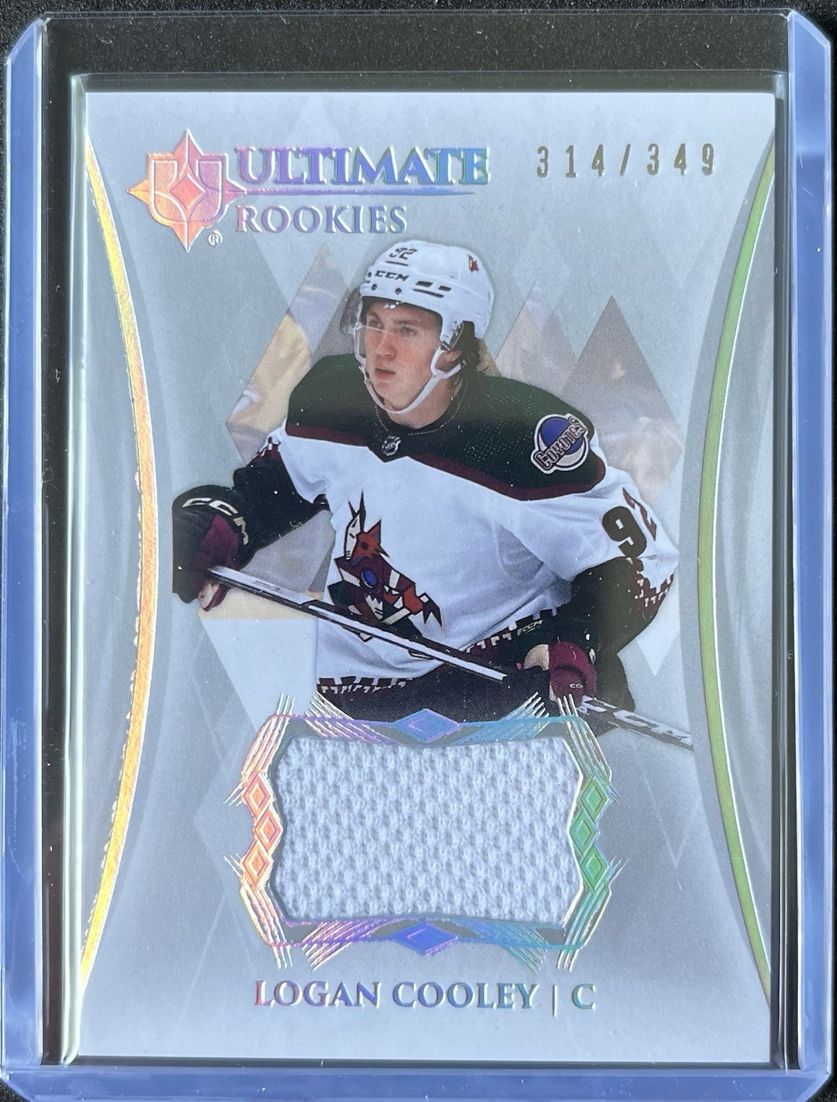 2023-24 Ultimate Collection LOGAN COOLEY  Ultimate Rookies Jersey /349 #172 Utah