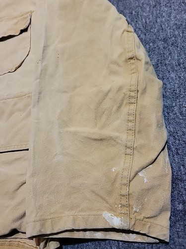 Vntg 70's Hunting Jacket Sz44 Men's MED Duck Trap Chore Coat USA Canvas - Picture 4 of 17