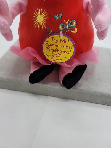 Peppa Pig Plush W/Sound/Shakes Great Day for Giggles Peppa 9" Baby/ Toddler - Picture 5 of 17