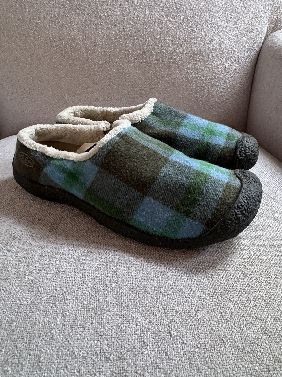 Keen Howser Slide donna taglia 7 5 blu a quadri corvo