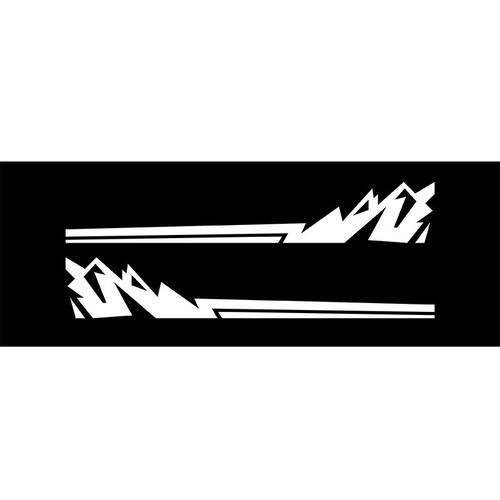 2PCS Car Door Side Stickers For Nissan Navara NP300 D21 D22 D23 D40 Accessories - Picture 15 of 16