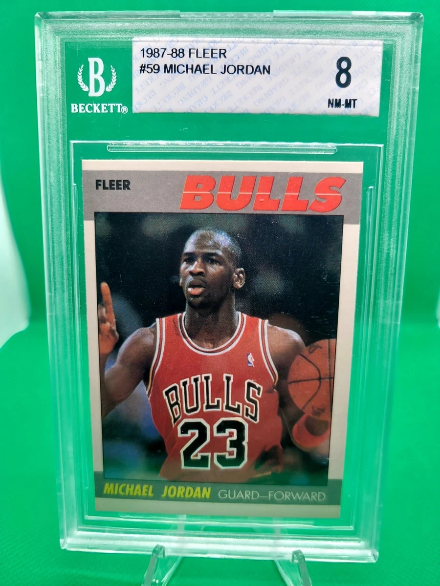 Fleer Michael Jordan Basketball 1987-88 Season Sports Trading