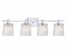 Dolan Lighting - Ellipse 4-Light Bath Fixture-Chrome Finish