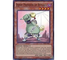 Yugioh - Djinn Presider of Rituals (Super Rare) (1st Edition) - THSF-EN037 P