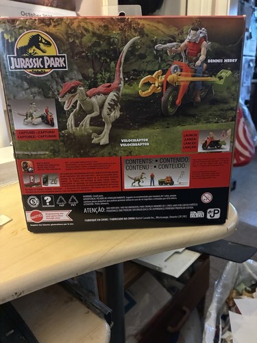 Jurassic Park '93 Classic Dennis Nedry Track & Chase Pack - Brandneu - Bild 2 von 2