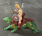 Vintage 1982 Masters of the Universe HE-MAN & BATTLECAT Figure
