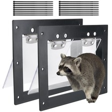 Raccoon One Way Door 2PCS Contactless Animal Excluder Trap for Squirrels,