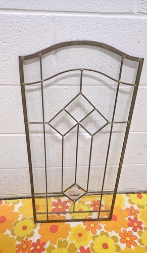 VINTAGE BEVELED CLEAR GLASS WINDOW IN GOOD CONDITION AND NICE LOOK - Picture 6 of 18