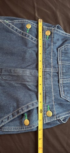 Liberty Overalls Youth 8R Blue Denim Bibs Original Fit Railroad Farm Boys CLEAN - Picture 12 of 15