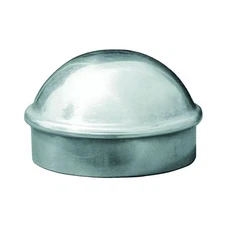 1-7/8 in. Aluminum Chain Link Fence Plain Dome Post Cap – Durable
