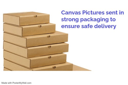 Canvas Art Blue Pink Purple Flowers Gold Skull Wall Picture Poster Print - Picture 15 of 22