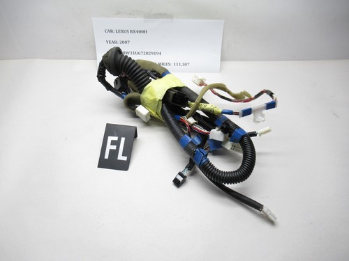 2006-2008 Lexus RX400h Front Left Side Door Wire Wiring Harness 82152-48140 OEM - Picture 5 of 6