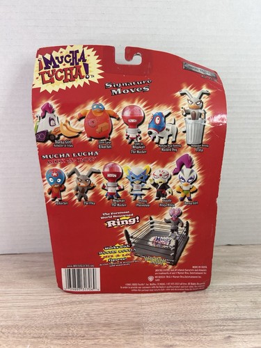 RARO - 2003 Jakks - Mucha Lucha - Figura Megavatios - NUEVO - Imagen 3 de 4
