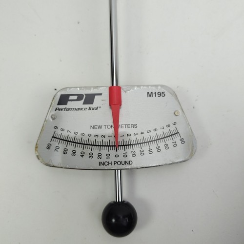 PERFORMANCE TOOL DREHMOMENTSCHLÜSSEL WERKZEUG 1/4 ZOLL ANTRIEB, 0-80 ZOLL/LBS SAE & METRISCH M195 - Bild 5 von 22